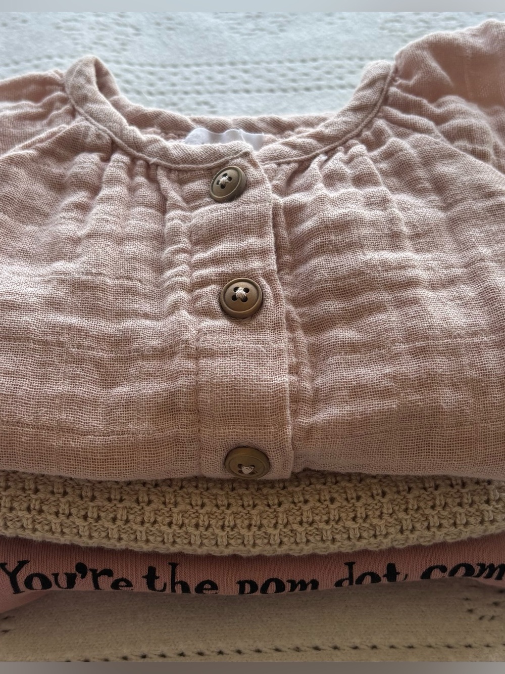 Jamie Kay + L’oved Baby Bundle 0–3M | Muslin + Knit Set
